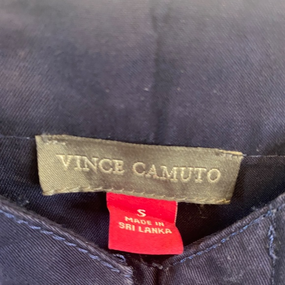 Spagetti strap dark blue Vince Cumuto mini sundress - Picture 3 of 4